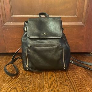 Good Condition Leather Kate Spade Backpack